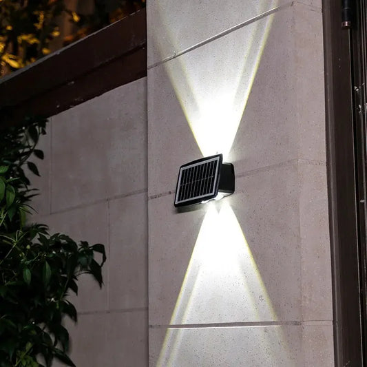 SunGlare – Lampe murale solaire extérieure