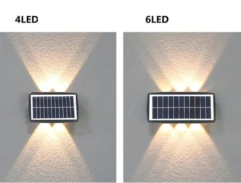 SolarStream – Lampe murale solaire pour l'extérieur