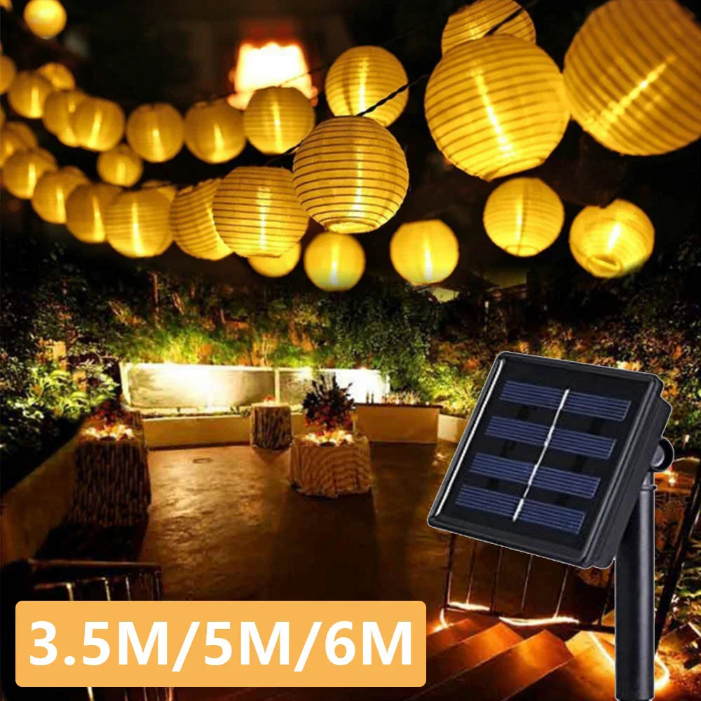 SolarGlow – Guirlande lumineuse à énergie solaire