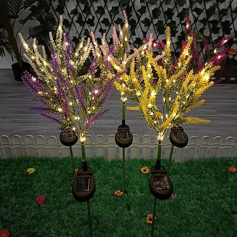 Floroux - Solar Lavande Jardin Luminaires