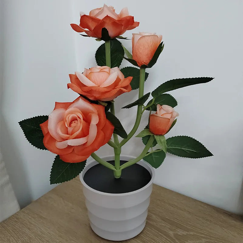 Floroux - Solar candélabre à roses
