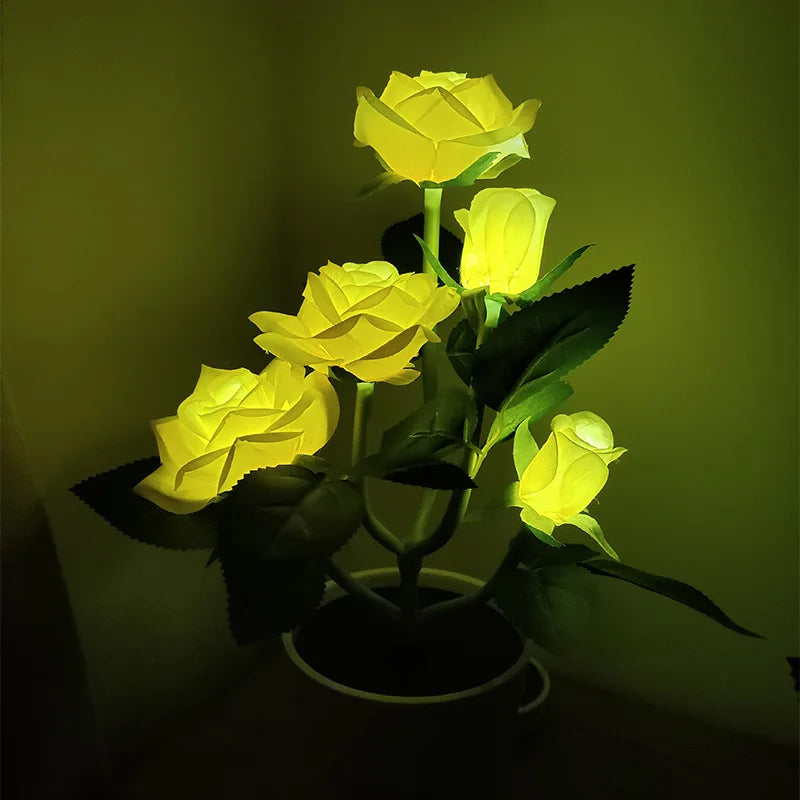 Floroux - Solar candélabre à roses