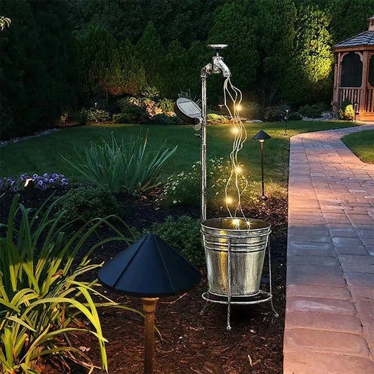 Floroux - Irrigation solaire robinet lumière