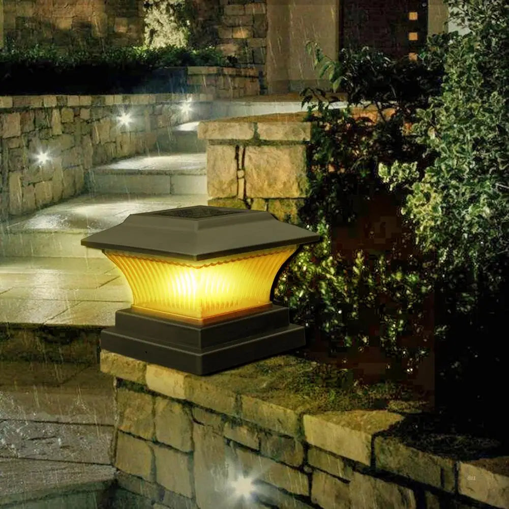 SoleilLuxe Lampe de Jardin - Éclairage LED Élégant pour Soirées Ambiancées