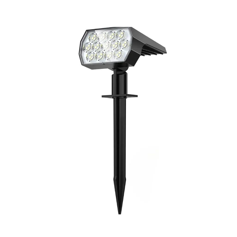 ÉclatSolaire – Lampe de jardin solaire élégante avec éclairage LED