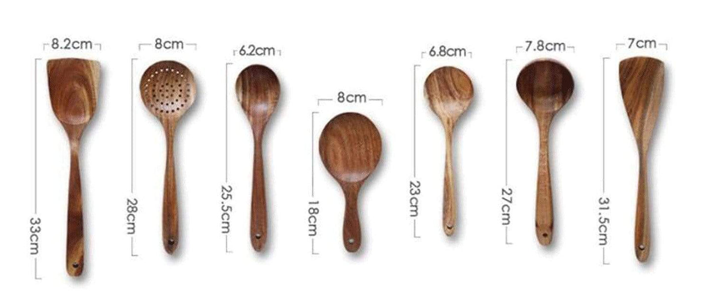 TeakCraft – Ustensiles de cuisine durables en teck