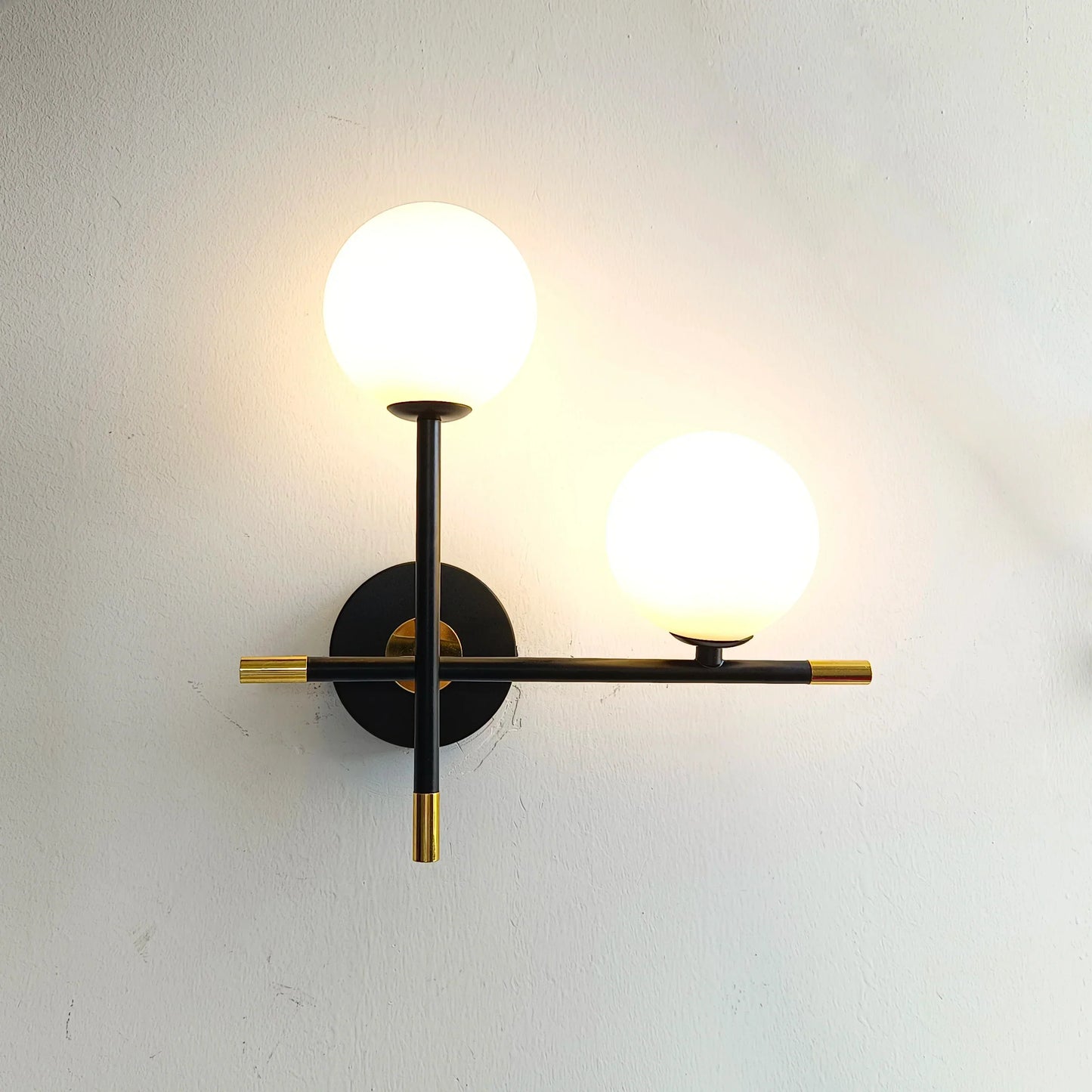 Floroux | Applique murale à double verre球