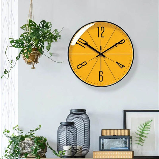 Floroux | Horloge murale moderne au style nordique