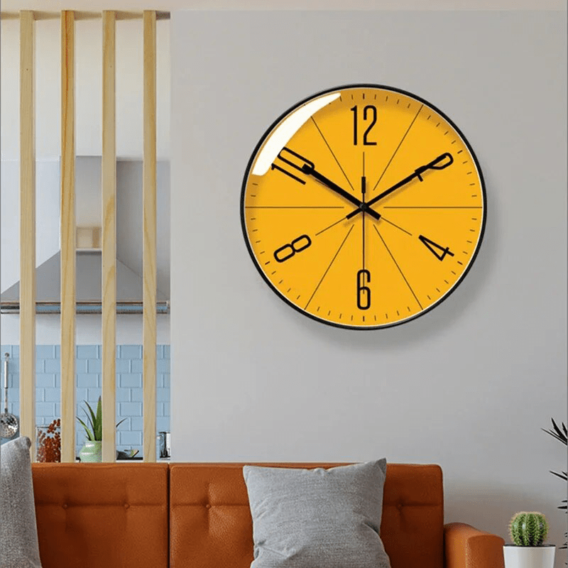 Floroux | Horloge murale moderne au style nordique