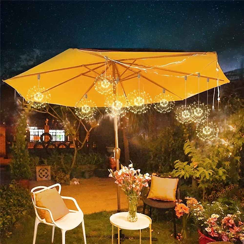 Floroux – Guirlandes lumineuses de fête solaires