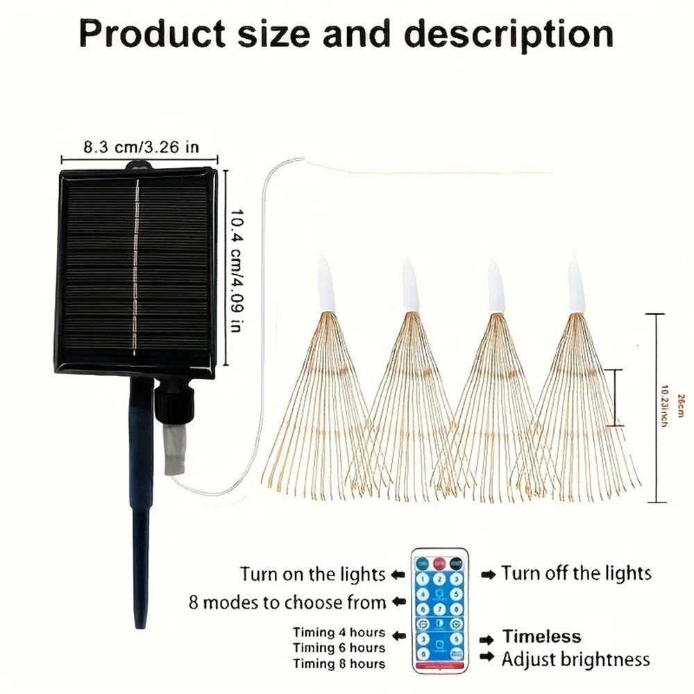 LunaGlow – Lampe de fête solaire suspendue