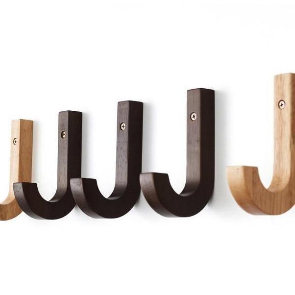 Timeless birch wood wall hangers Floroux | Minimalist design | Practical and decorative