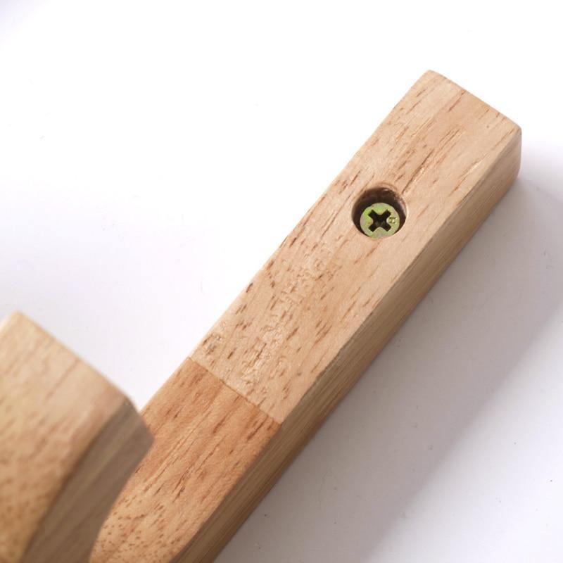 Timeless birch wood wall hangers Floroux | Minimalist design | Practical and decorative