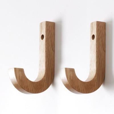 Timeless birch wood wall hangers Floroux | Minimalist design | Practical and decorative