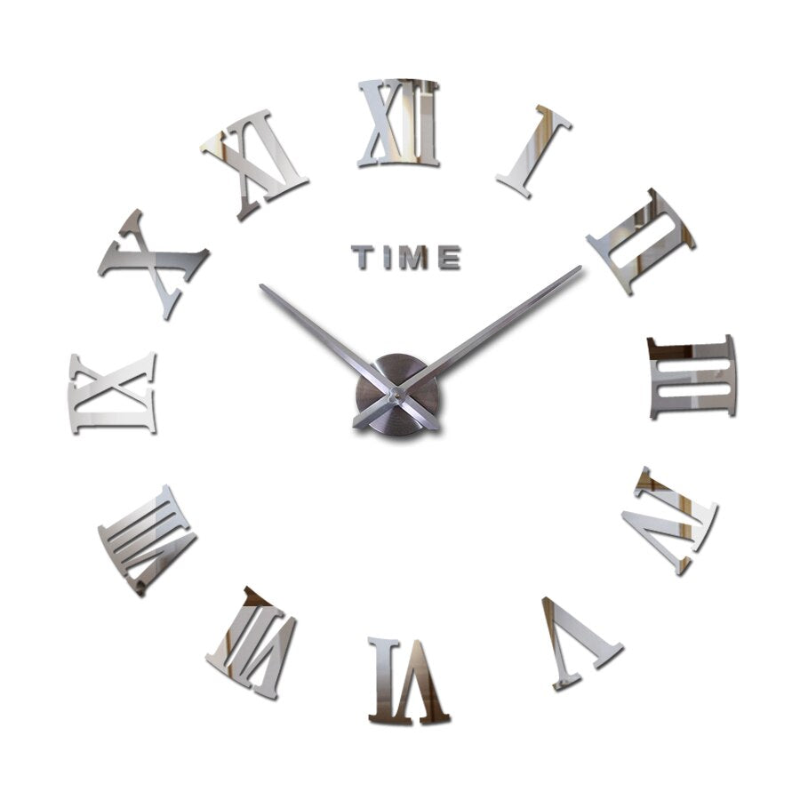 Floroux Horloge murale DIY 3D