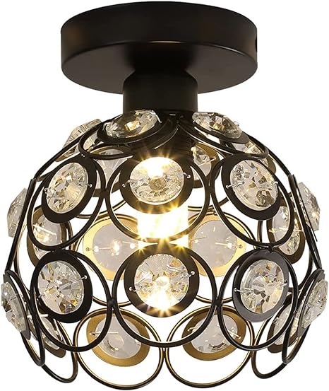 Floroux Or Lustre Luxueux de Plafond Salle de Bal