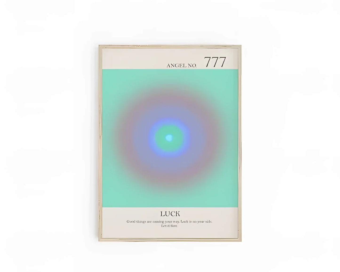 Affiche du Numéro d'Ange 666 : Décor de Réveil Spirituel & Méditation