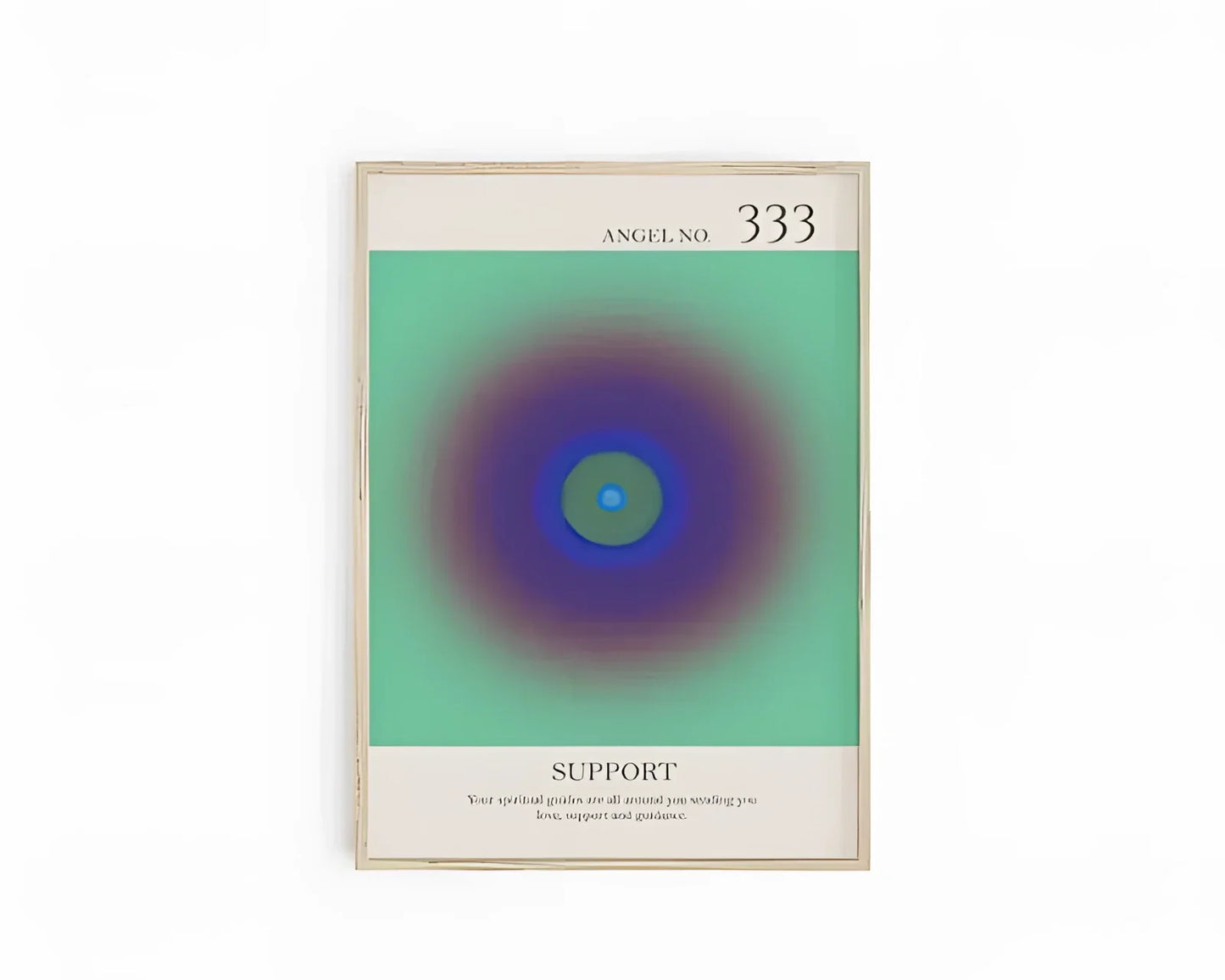 Affiche du Numéro d'Ange 666 : Décor de Réveil Spirituel & Méditation