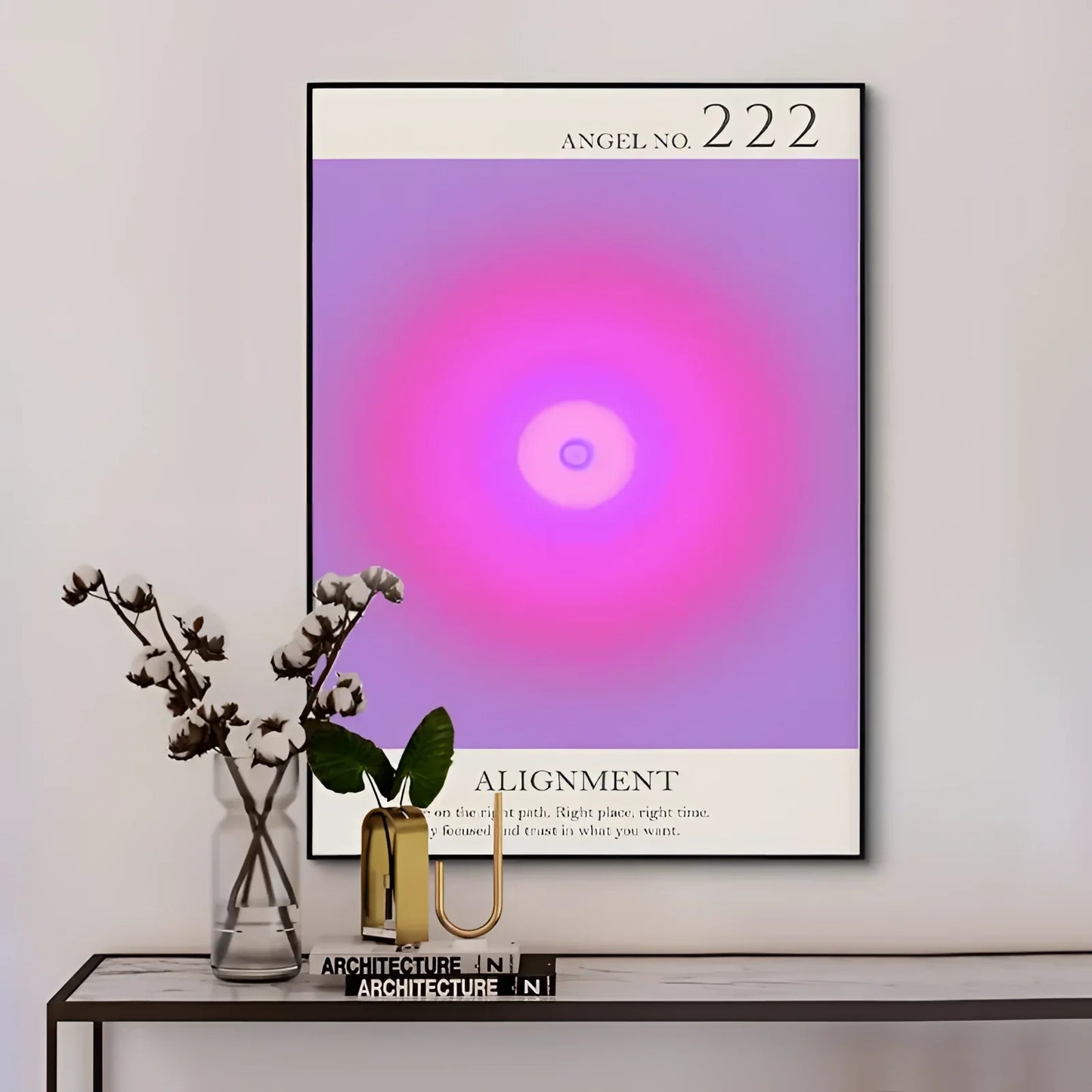 Affiche du Numéro d'Ange 666 : Décor de Réveil Spirituel & Méditation