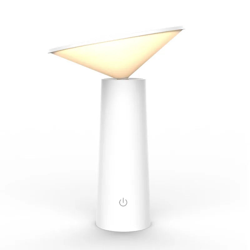 Floroux - Lampe de table LED mince et portable pour une atmosphère conviviale
