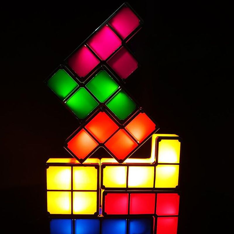 Tetraglow | Lampe de table LED modulaire empilable
