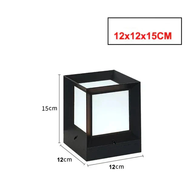 PillarGlow – Lampe de sol extérieure pour portails
