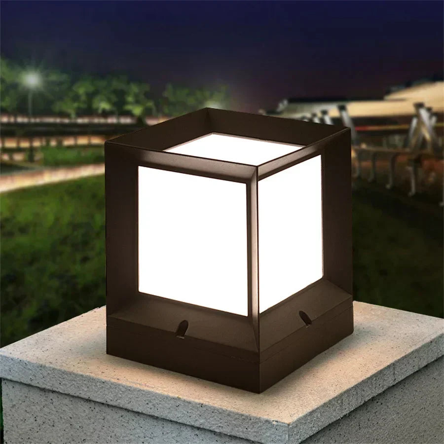 EclatPorte Lampe - Élégante Lanternes Solaire pour Votre Allée