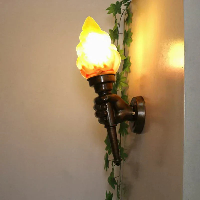 Floroux | Lampe murale créative au design portable