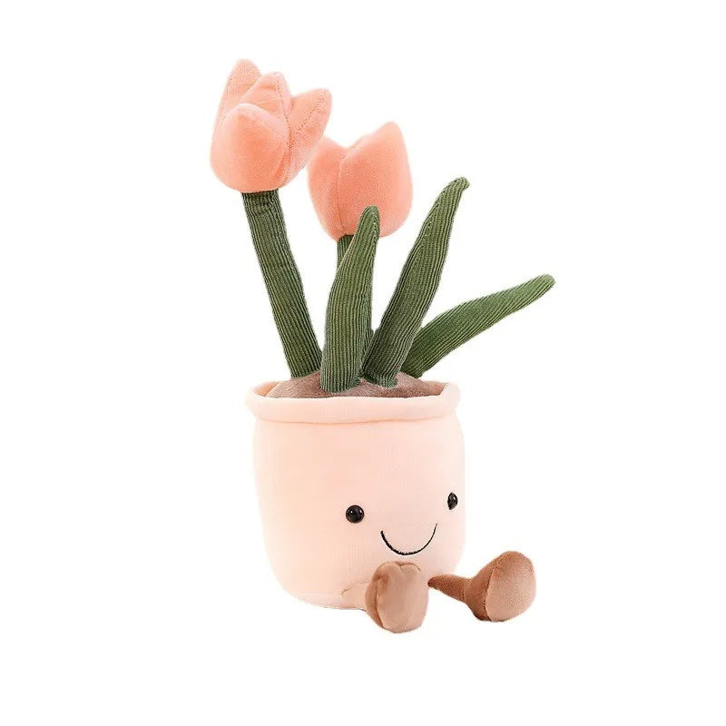 BloomBuddy - Joli Coussin Fleurs pour Enfants