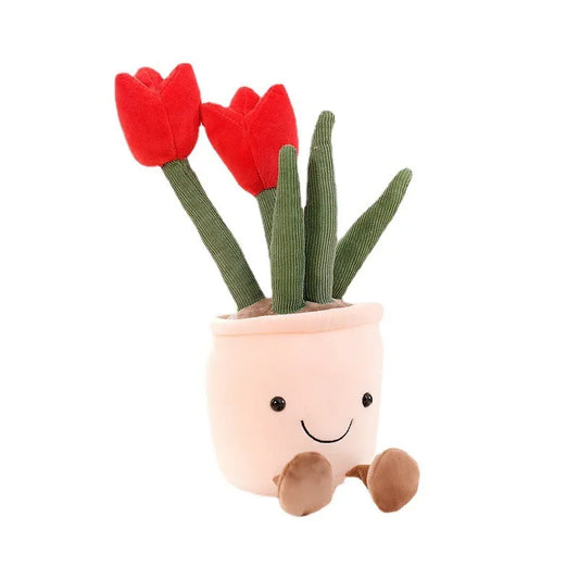 BloomBuddy - Joli Coussin Fleurs pour Enfants