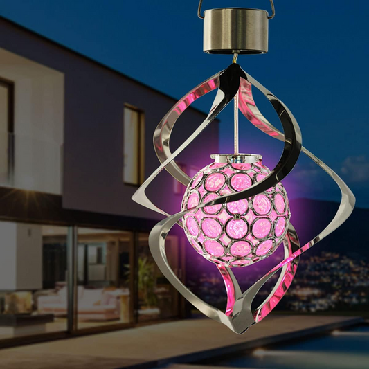 Floroux | Toupie à vent LED colorée