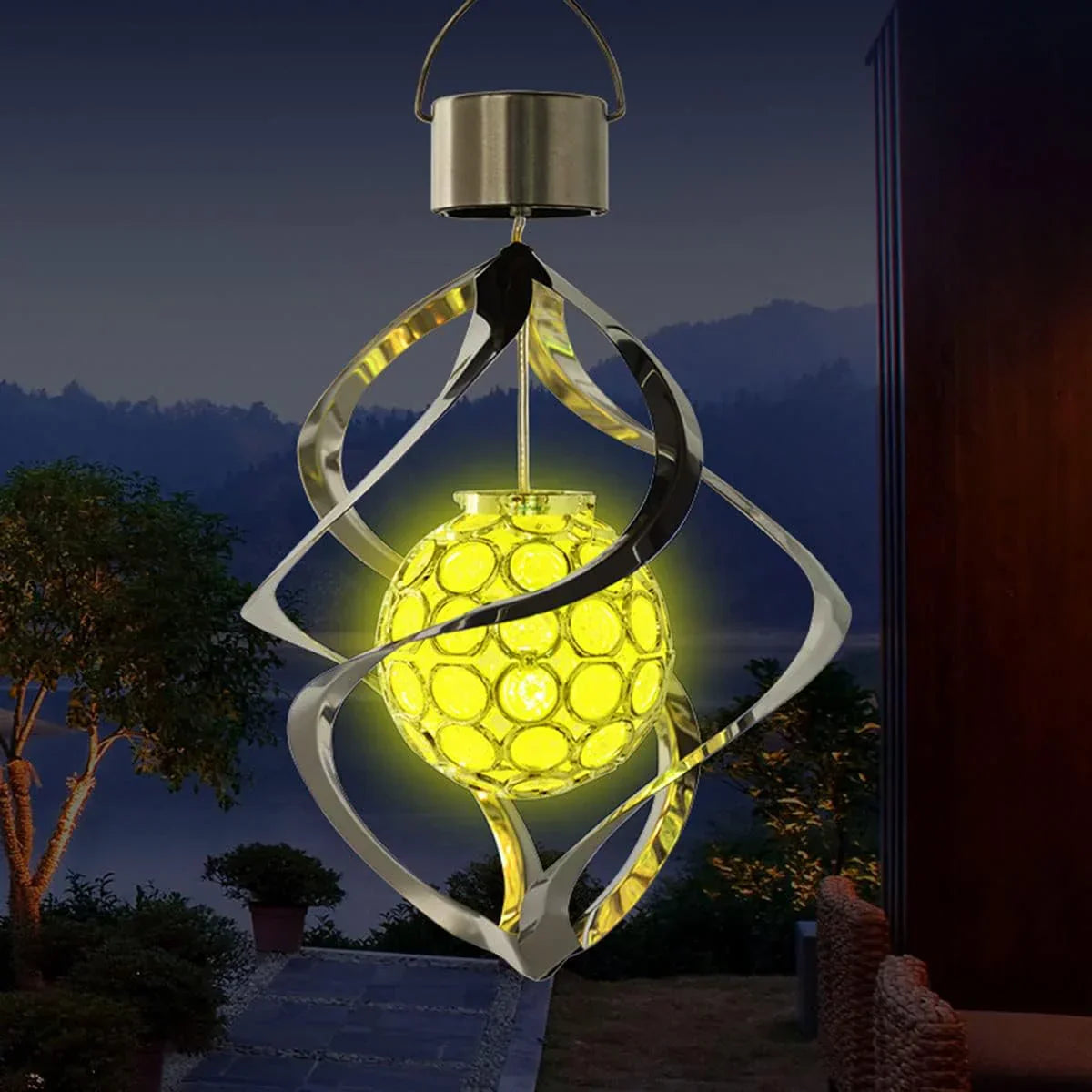 Floroux | Toupie à vent LED colorée