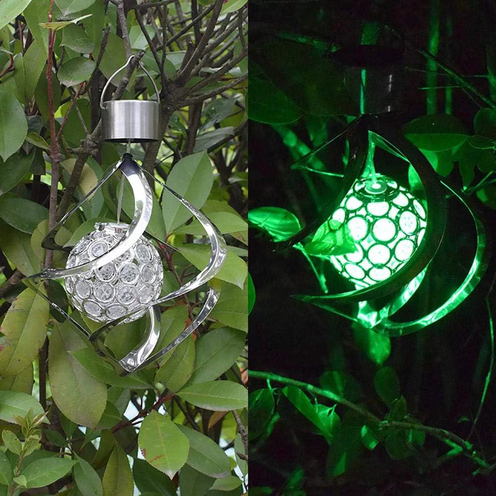 Floroux | Toupie à vent LED colorée