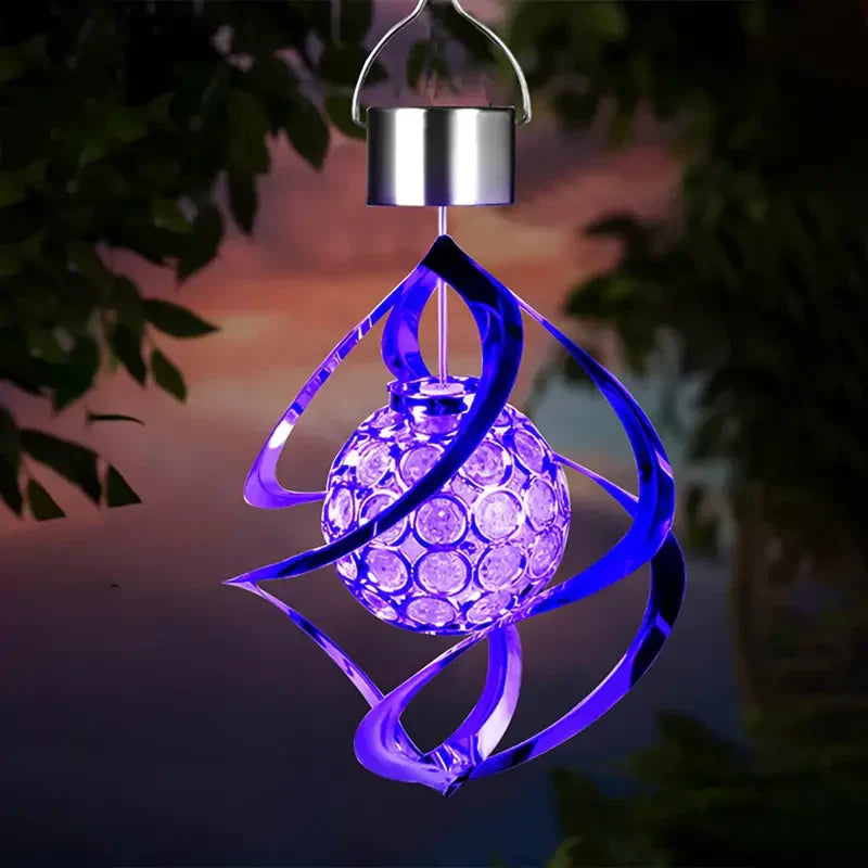 Floroux | Toupie à vent LED colorée