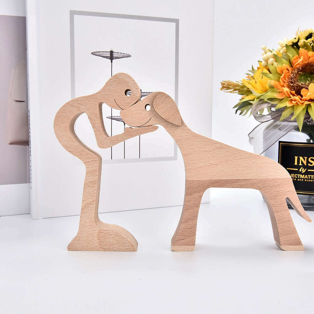 Animaux en bois danois Ornements