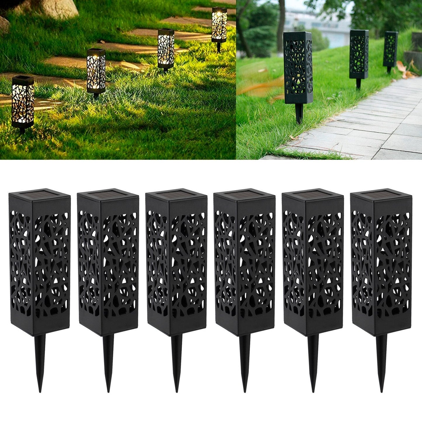 Luxe Lampe de Jardin Solaire (4/6/8/12 lampes)