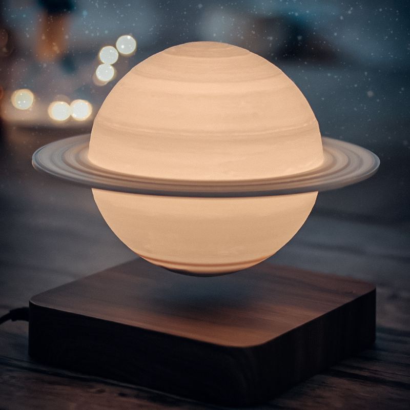 Floroux | Lampe de chevet Saturne flottante