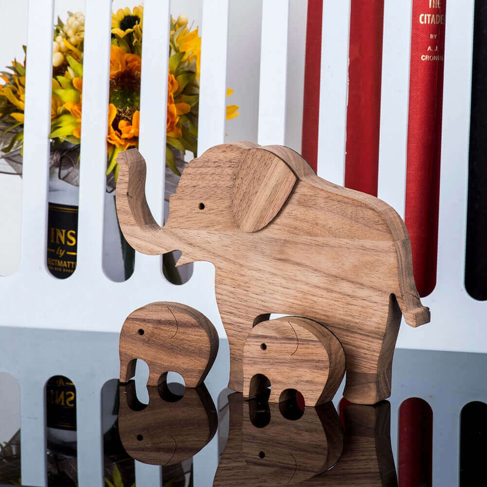 Animaux en bois danois Ornements