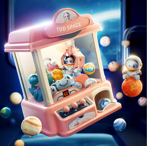 Mini Machine à Griffes Standard - Jeu de Capture de Poupées Interactif, Cadeau de Noël Amusant pour Enfants