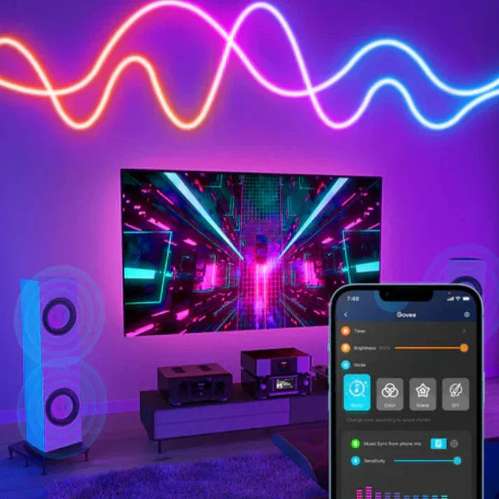 Floroux | Bande LED Néon Intelligent - Éclairage Néon Beau et Lumineux