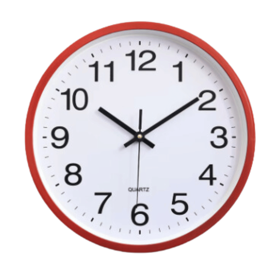 Montre atomique luxueuse pour intérieur et extérieur – Design noir intemporel