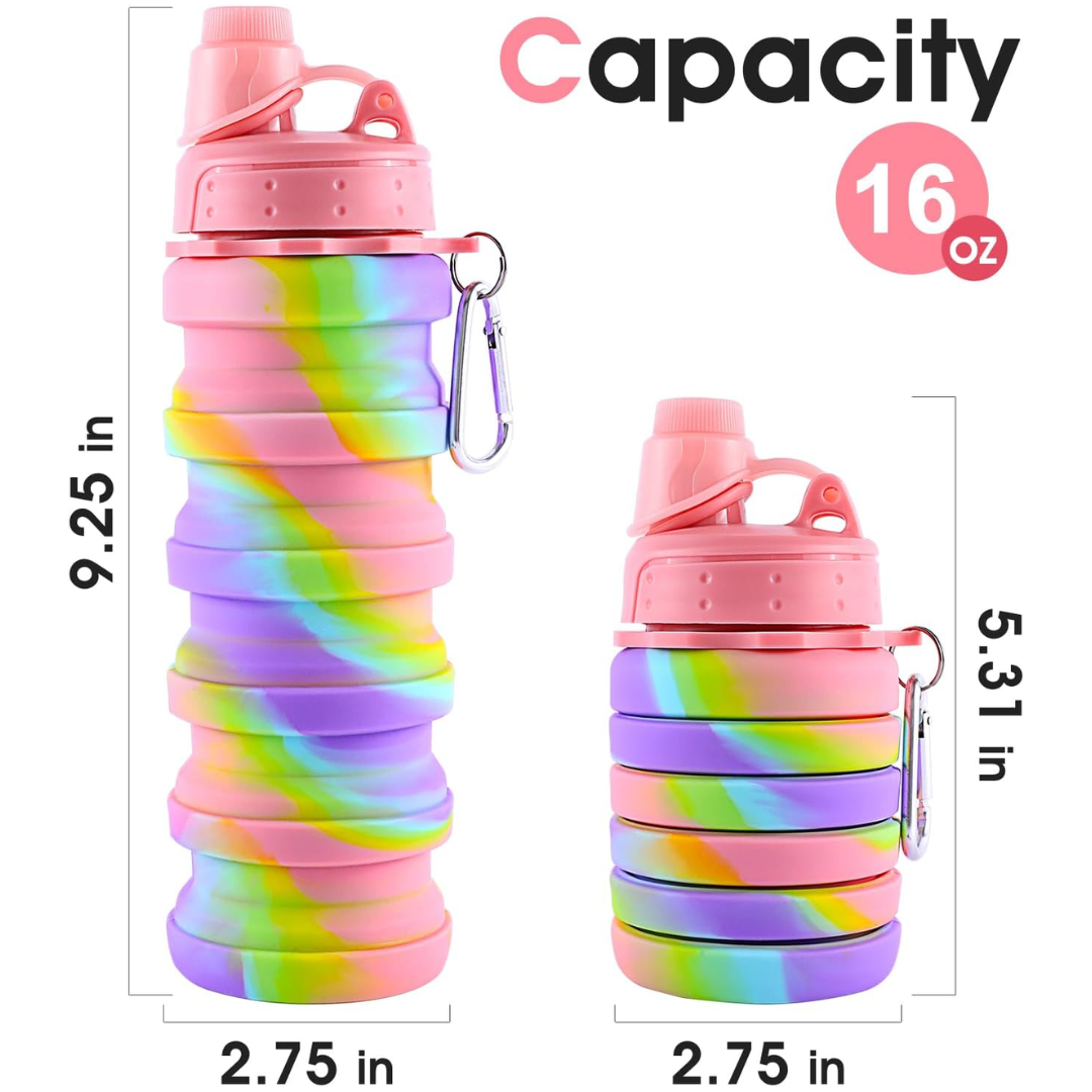 FlexiHydrate - Bouteille d'eau compacte pliable pour les voyages