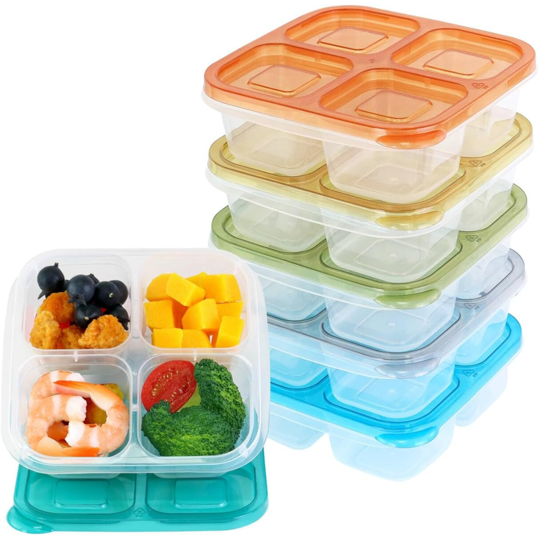 EcoMeal - Ensemble de Boîtes Bento Réutilisables 6 Pièces