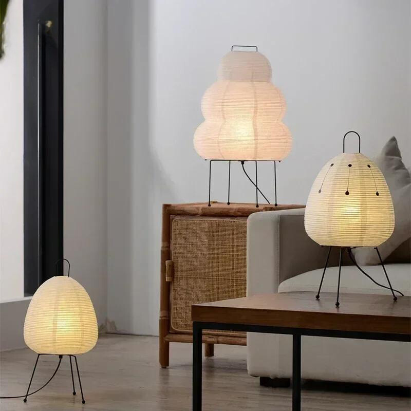 Floroux - Lampe de table LED naturelle pour un éclairage de salon confortable
