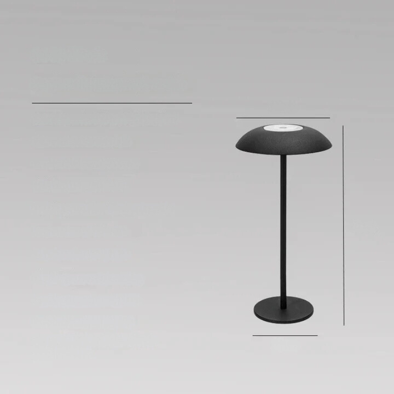 TouchGlow – Lampe de table tactile pour intérieur et extérieur