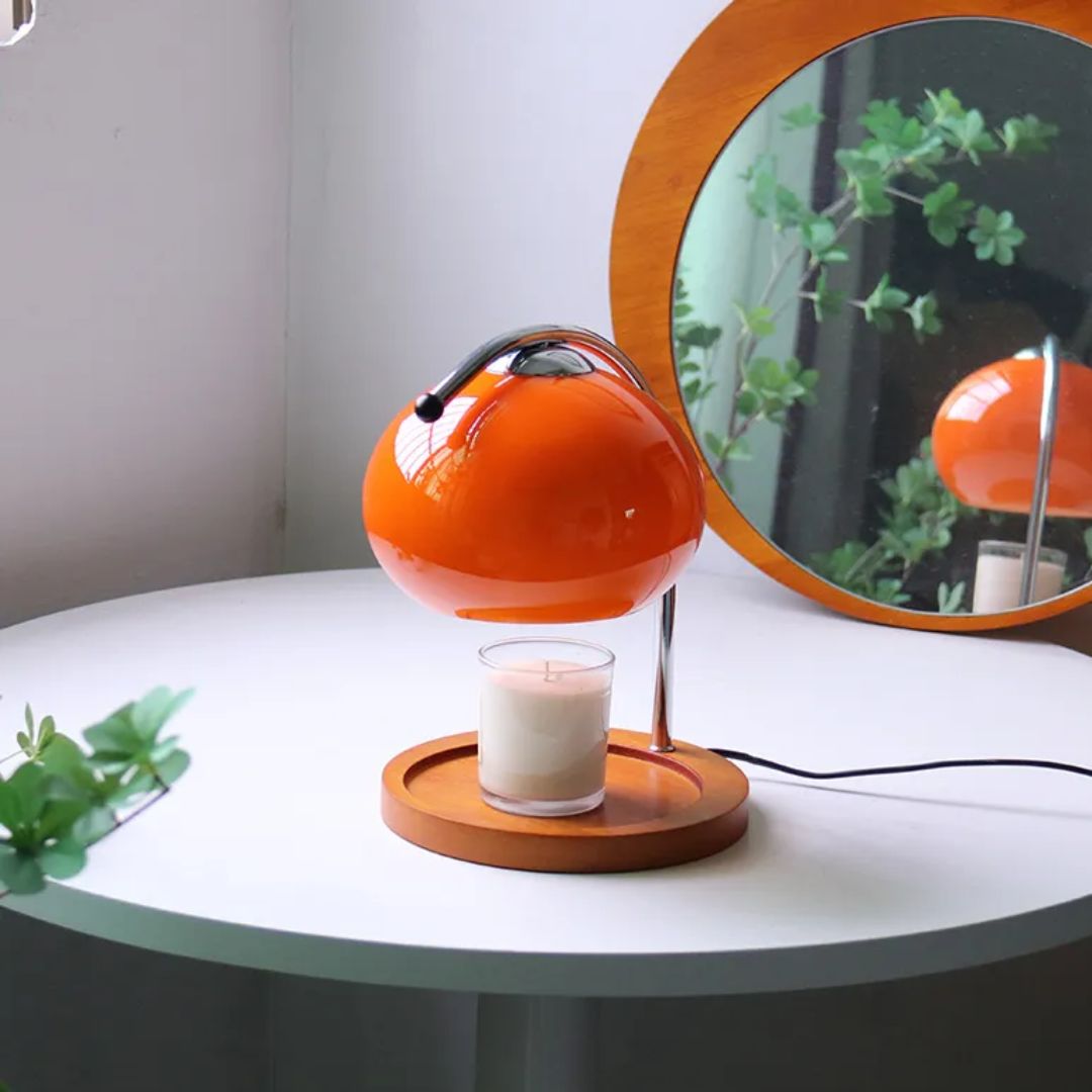 Alyssa Retro Table Lamp - Élégante Éclairage en Verre