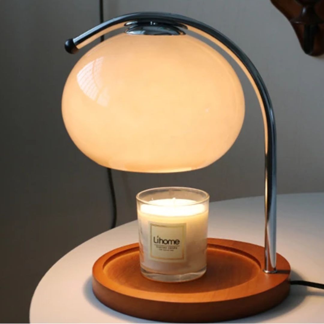 Alyssa Retro Table Lamp - Élégante Éclairage en Verre