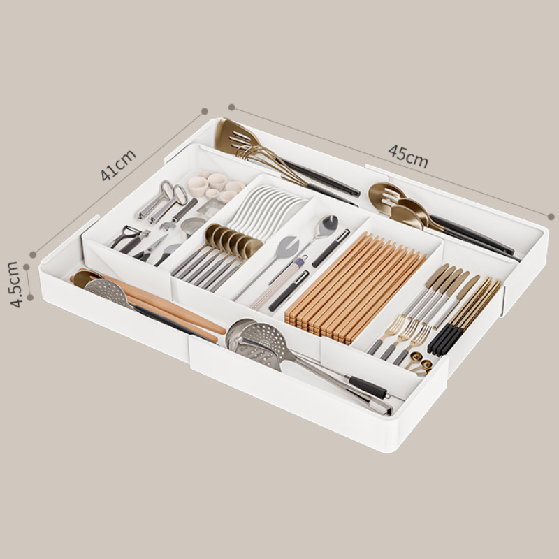 Boîte de rangement ajustable