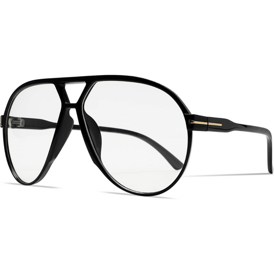 AmaraVision - Lunettes de soleil aviateur rétro grandes