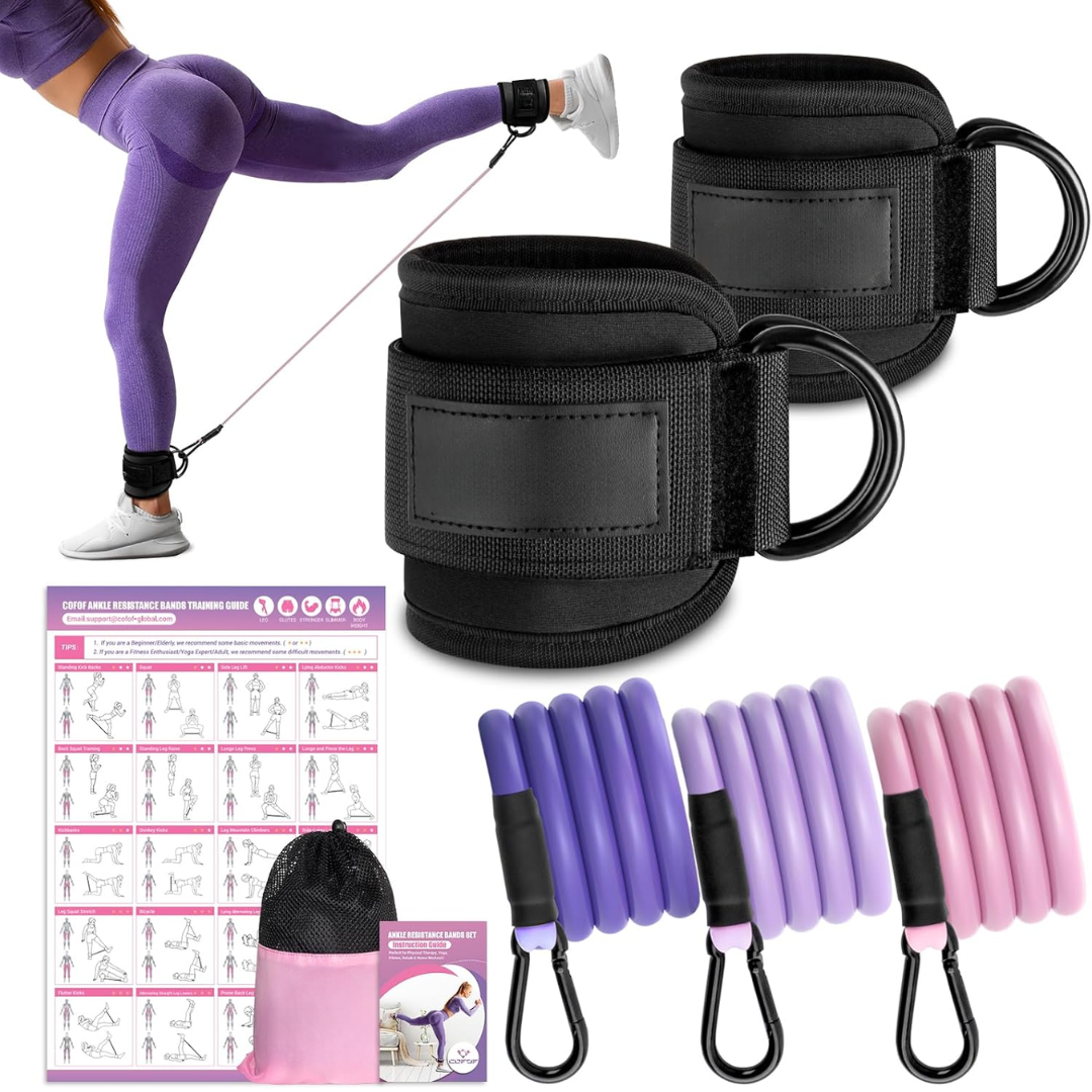 FlexTone - Bandes de résistance pour exercices de hanches et de fessiers